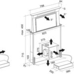 Вытяжка Falmec DOWNDRAFT GLASS BLACK 90 Арт. CDDW90.E1P2#ZZZN400F