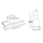 Вытяжка Falmec MOVE 90 WHITE Арт. CMKN90.E0P2#ZZZF490F