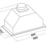 Вытяжка Falmec FALMEC GRUPPO INCASSO ECO/BUILT-IN 50 MAX Арт. CBIN50.E4#ZZZ3460F