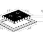 Варочная поверхность MAUNFELD EVI.453-BK