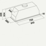 Вытяжка Falmec GRUPPO INCASSO PRO Арт. CGPW80.E0P2#ZZZI410F