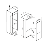 Встраиваемый холодильник MAUNFELD MBF177SW