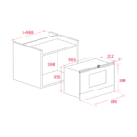 Встраиваемая микроволновая печь Teka MWR 22 BI ATS