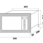 Встраиваемая микроволновая печь HOMSAIR MOB205GB