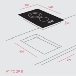 Варочная поверхность Teka VT TC 2P B