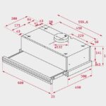 Встраиваемая вытяжка Teka CNL 6415 BK