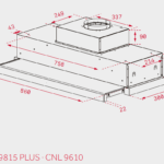 Встраиваемая вытяжка Teka CNL 9610 STAINLESS STEEL