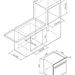 Встраиваемый компактный духовой шкаф с СВЧ и грилем Graude PREMIUM MWG 45.0 E схема
